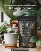 Vital Tree Mushroom Blend Coffee – Immunity & Focus Boost